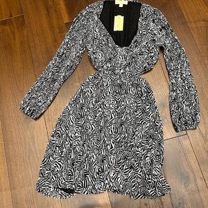Michael Kors Zebra Dress NWT